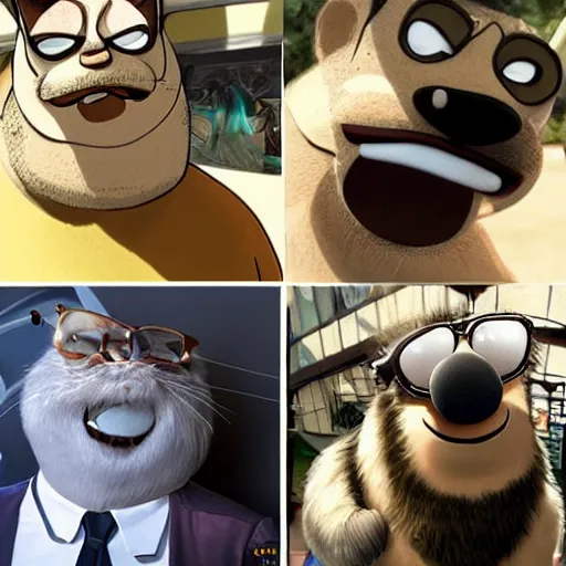 Image similar to benson from the regular show in real life