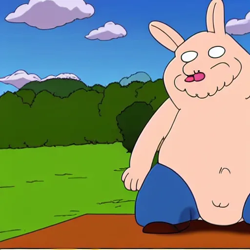 Image similar to Big Chungus in family guy