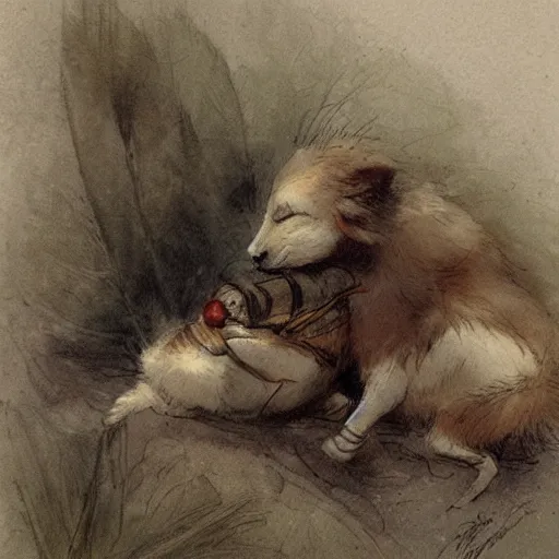 Image similar to ( ( ( ( ( nap time. muted colors. ) ) ) ) ) by jean - baptiste monge