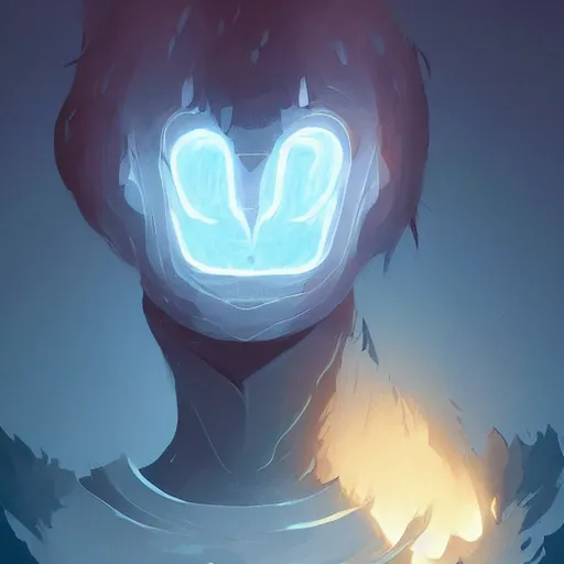 Image similar to face icon stylized minimalist dark souls, loftis, cory behance hd by jesper ejsing, by rhads, makoto shinkai and lois van baarle, ilya kuvshinov, rossdraws global illumination