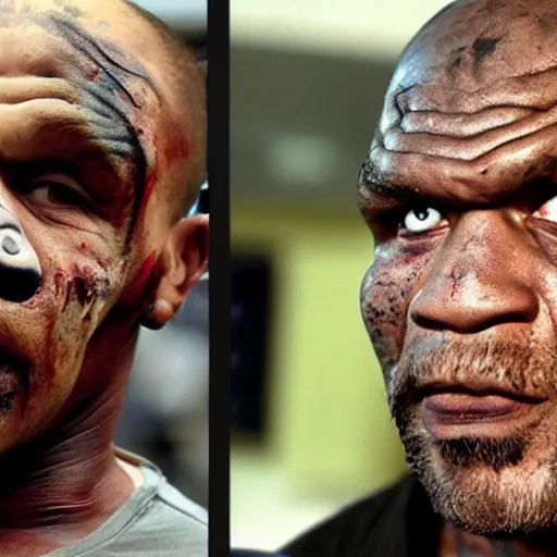 Image similar to zombie mike tyson