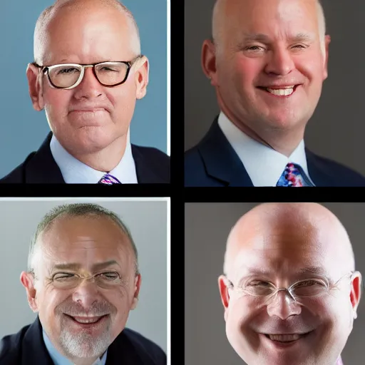 Prompt: staff photo, portrait of a 60-year old accountant, white male,