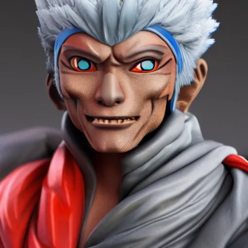 Prompt: Happy Tobirama, 4k, hyperrealistic, extreme details