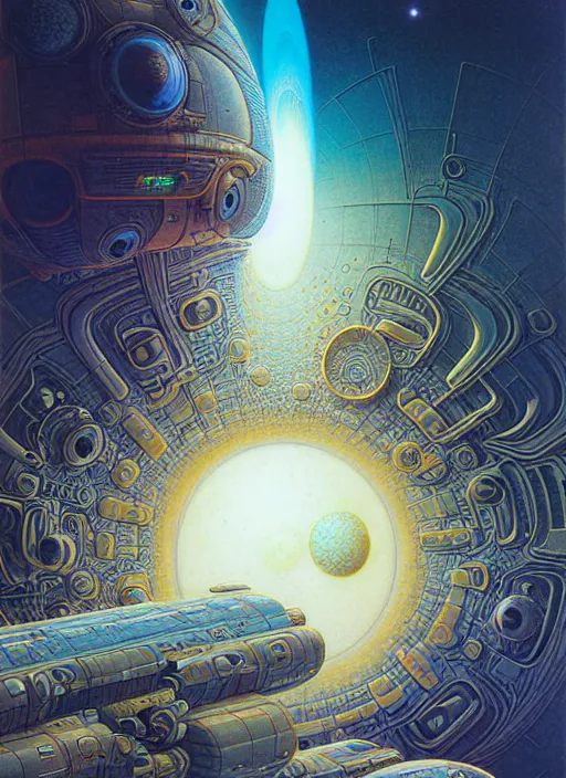 Image similar to design only! 2 0 5 0 s retro future art 1 9 7 0 s science fiction borders lines decorations space machine. muted colors. by jean - baptiste monge, ralph mcquarrie, marc simonetti, 1 6 6 7. mandelbulb 3 d, fractal flame, jelly fish, coral