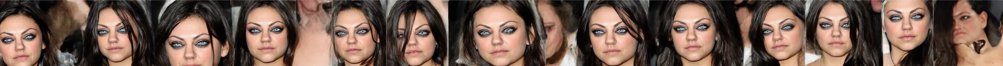 Image similar to eyes of mila kunis