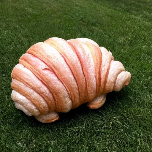 Prompt: croissant tardigrade