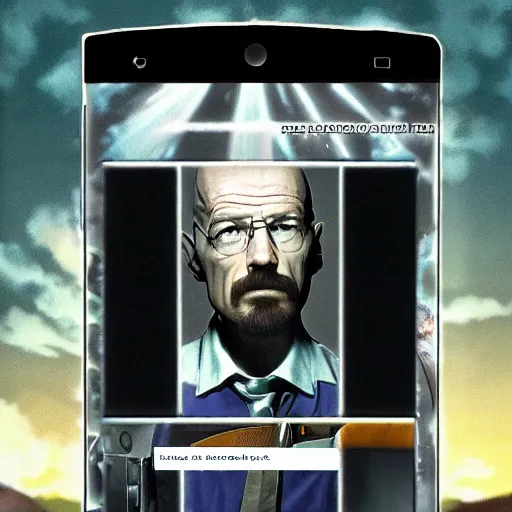 Prompt: screenshot of Walter White in Hunter x Hunter (2011)