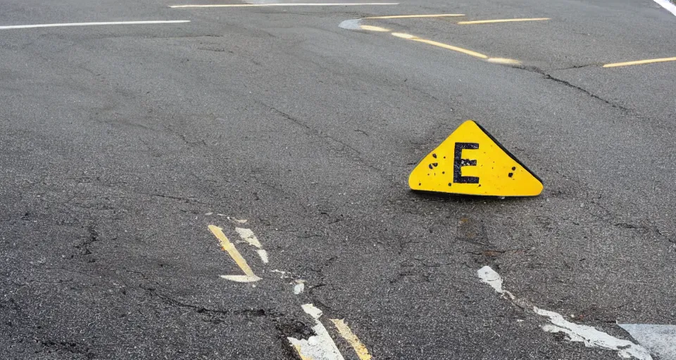 Prompt: Melting Road Sign