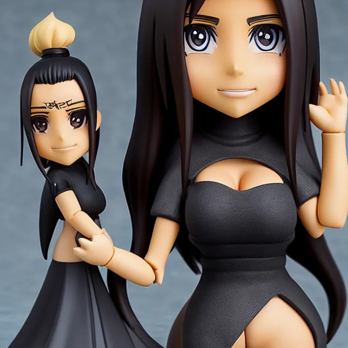 Image similar to Kim Kardashian, An anime Nendoroid of Kim Kardashian, figurine, detailed product photo