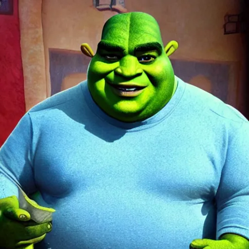 Image similar to mexican shrek