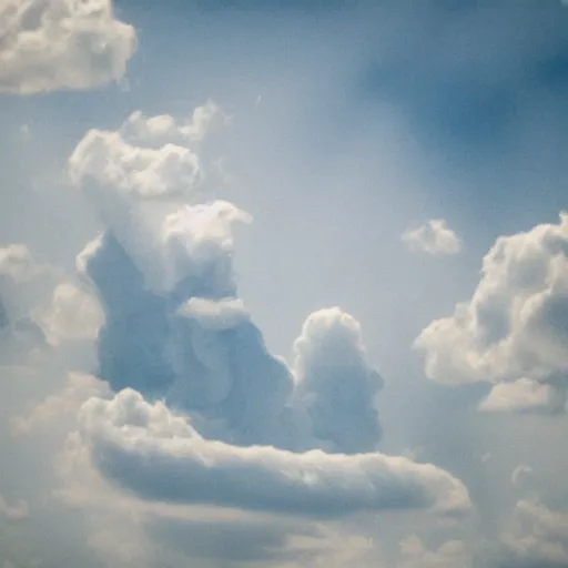 Image similar to clouds shaped like outline of virgin mary