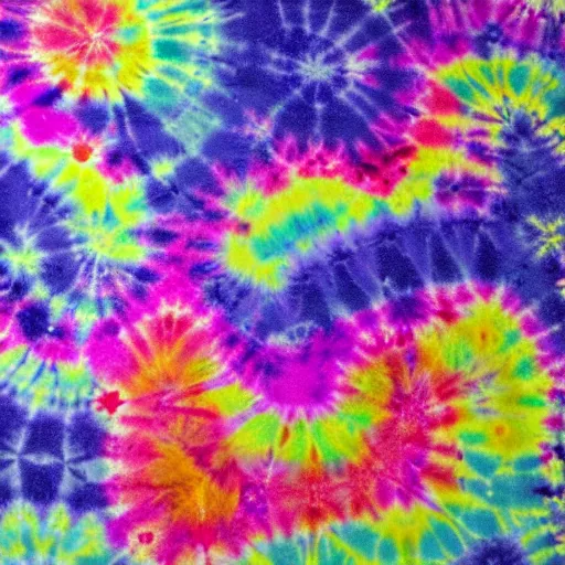 Prompt: Liminal space in outer space, Tie Dye