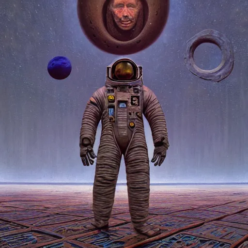 Image similar to surrealism grunge of an astronaut in a creepy cathedral . intricate artwork. Eerie ancient alien symbols carved into the walls, zdzisław Beksiński, wlop, dan mumford , trending on artstation, greg rutkowski very coherent symmetrical artwork. cinematic composition, hyper realism, high detail, octane render, 8k