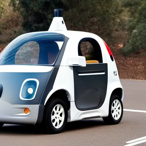 Image similar to weaponized self driving car by google