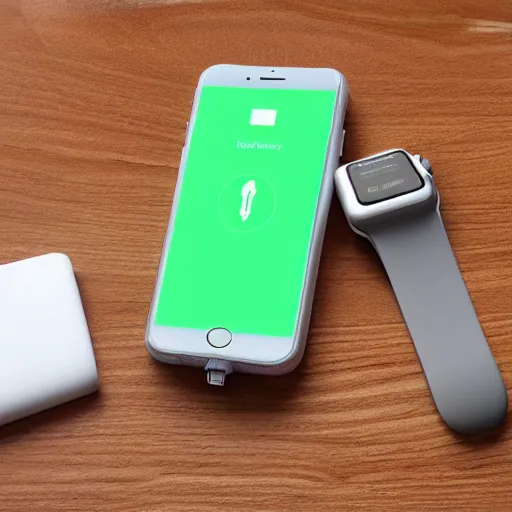 Image similar to power bank featuring magsafe and apple watch charger