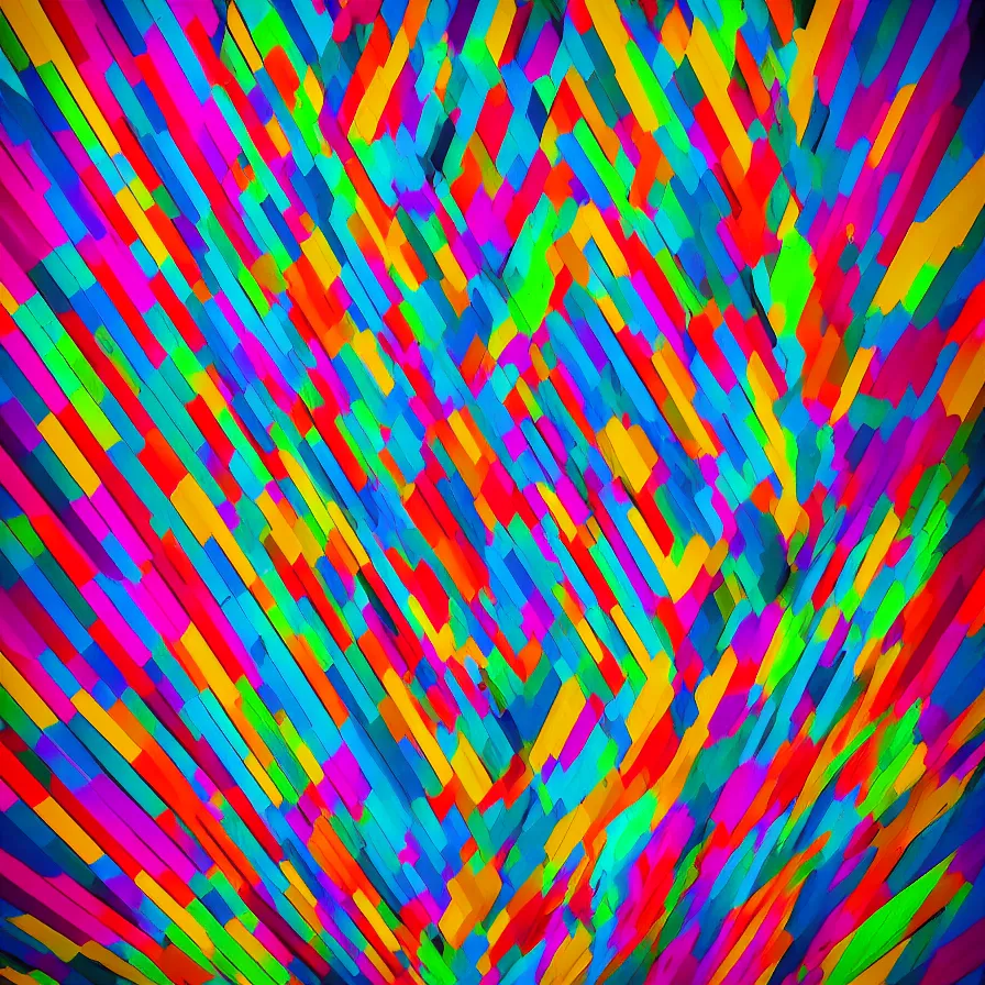 Colourful Urban Minimalism Photography On Instagram Stable Diffusion