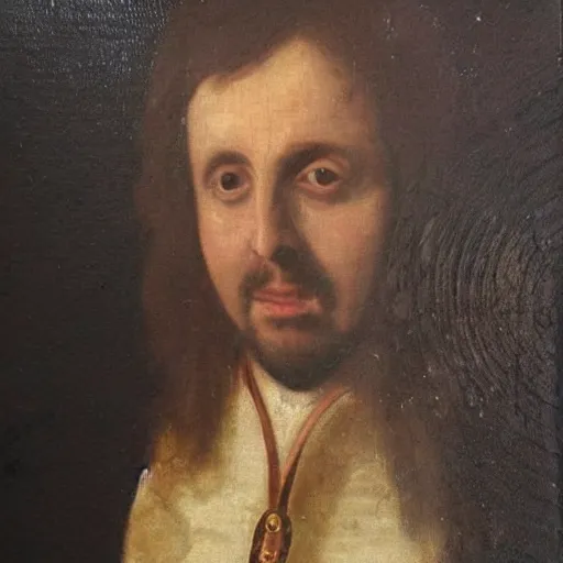 Image similar to 17th century oil painting portrait of paul mccartney as a king