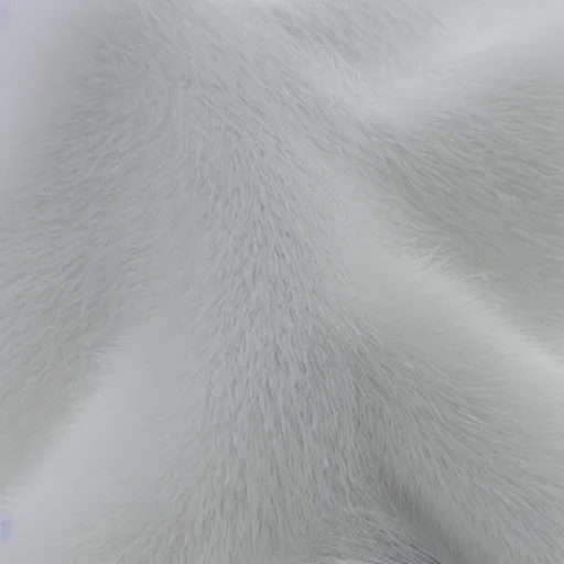 Prompt: a white arctic fur texture
