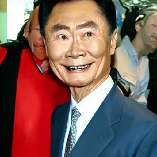 Prompt: anime george takei