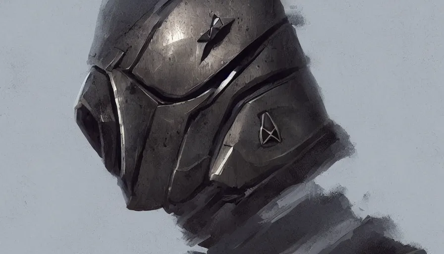 Image similar to concept art by jama jurabaev, mask for a secret society, scifi, cinematic shot, trending on artstation, high quality, brush stroke