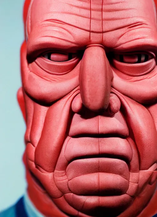 Image similar to photorealistic 3 0 0 0 ( dr. john a. zoidberg ), portrait photography feroflex photorealistic studio lighting ektachrome detailed intricate face details, ultradetails, beautiful face, realistic shaded perfect face, extremely fine details