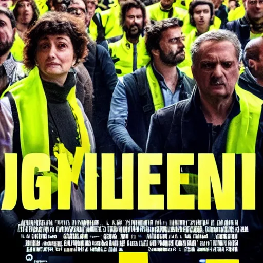 Image similar to Gilets Jaunes movie poster