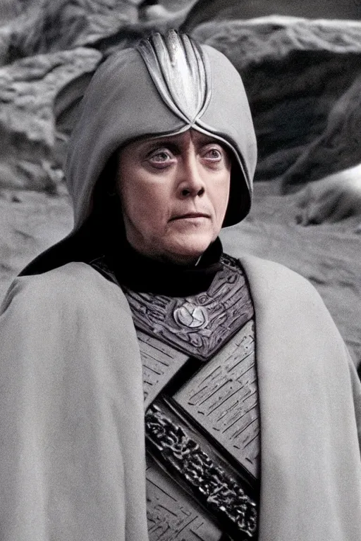 Image similar to christopher walken as emperor shaddam iv in dune, 4 k, hd