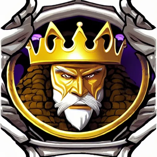 Image similar to 'King's Quest' logo