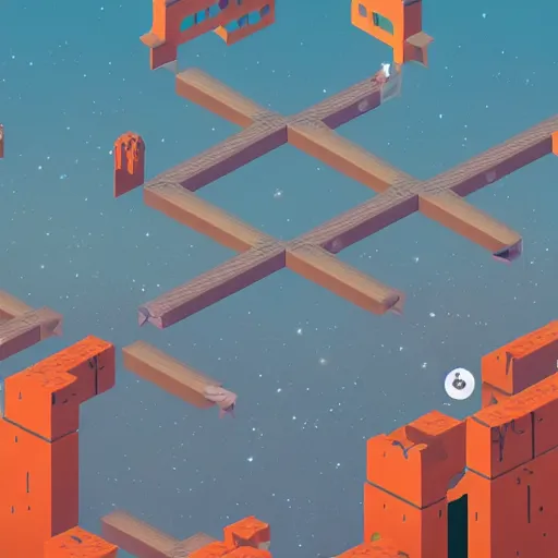 Image similar to stonehenge, a screenshot from the game monument valley