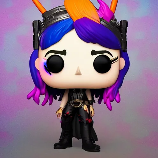 Prompt: Grimes as a Funko pop, photorealistic imagery, trending on artstation, vivid colors, lambent lighting, 4k, 8k, 35mm photography.