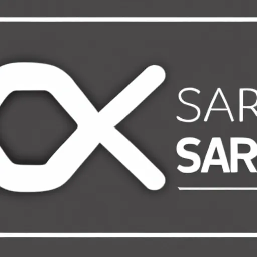 Image similar to logo of futuristic company sarx