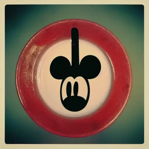 Prompt: “mugshot of Mickey Mouse”