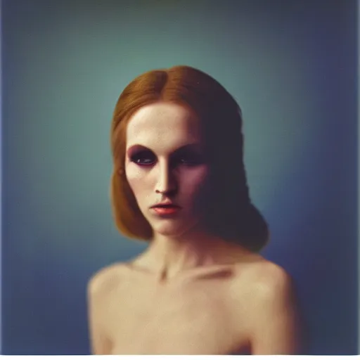 Prompt: jesus christ photographic portrait, color photography, 1 6 mm, vogue magazine, rocky schenck, annie liebowitz