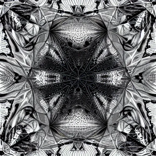 Image similar to Igor Ivanovich Strelkov became an alien fractal structure