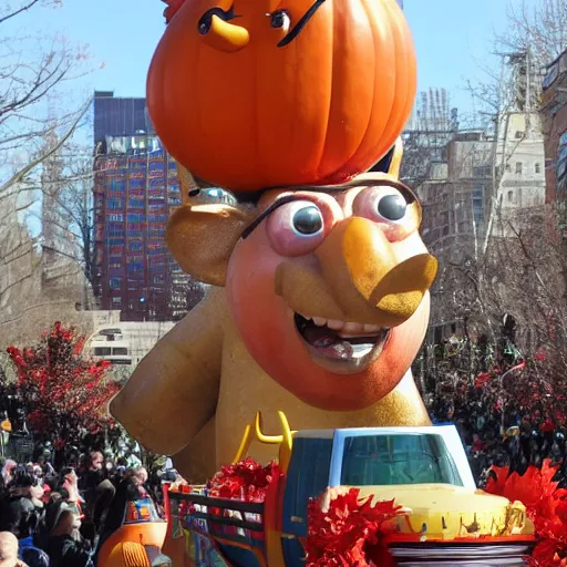 Image similar to matt walsh float in the macy's thanksgiving parade