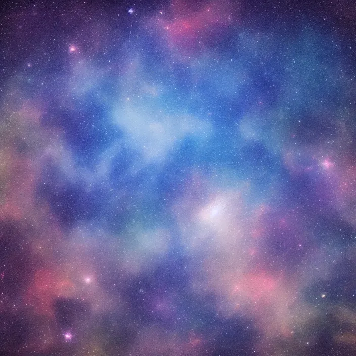 Image similar to fireworks starry sky nebula trending on art station