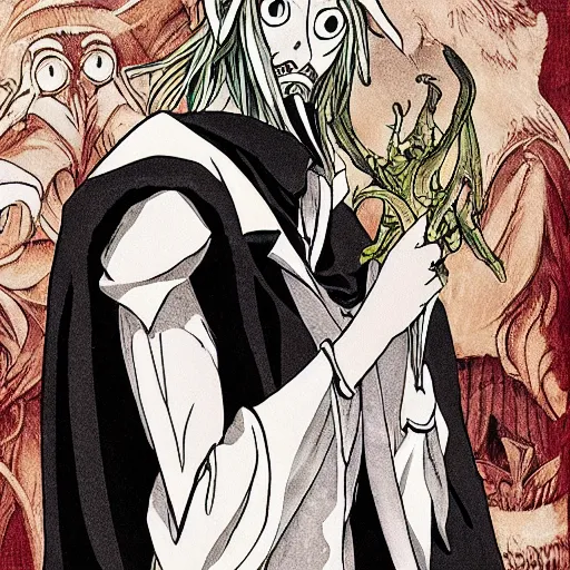 Prompt: elias ainsworth from the ancient magus'bride