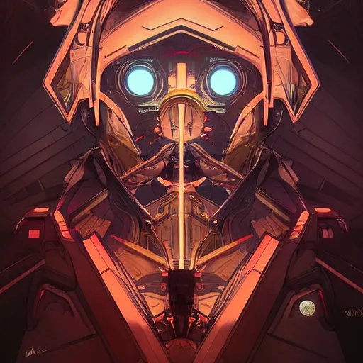 Image similar to symmetry! abstract futuristic robotic, apex legends, epic lighting, pen drawing illustration, ultra detailed, art by artgerm and greg rutkowski and alphonse mucha