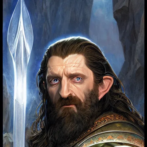 Prompt: Thorin Oakenshield by Mark Brooks, Donato Giancola, Victor Nizovtsev, Scarlett Hooft, Graafland, Chris Moore