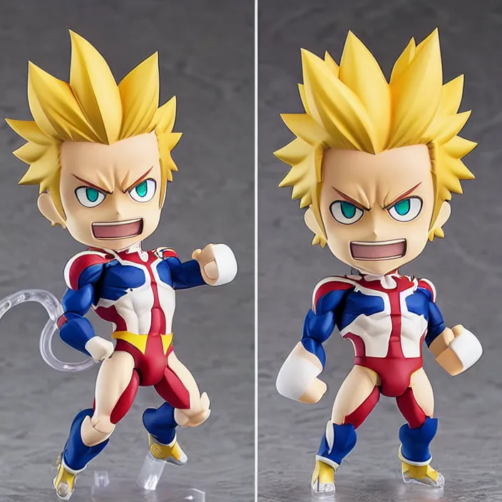 Image similar to (All might), An anime Nendoroid of (All might), figurine, detailed product photo