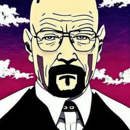 Image similar to Walter white in naruto