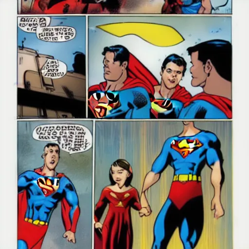 Image similar to superman destroying a hospital full of kids