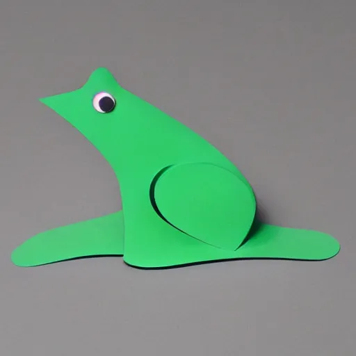 Image similar to frog by Jean Arp