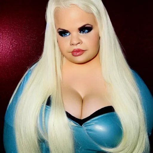 Prompt: trisha paytas in the matrix