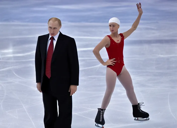 Image similar to putin on ice promotional shot