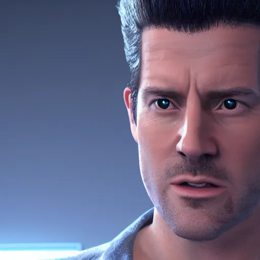 Image similar to A photorealistic of TV Show Invincible Mark Grayson HD Wallpaper, trending on artstation, volumetric lighting, micro details, ray tracing, 8k