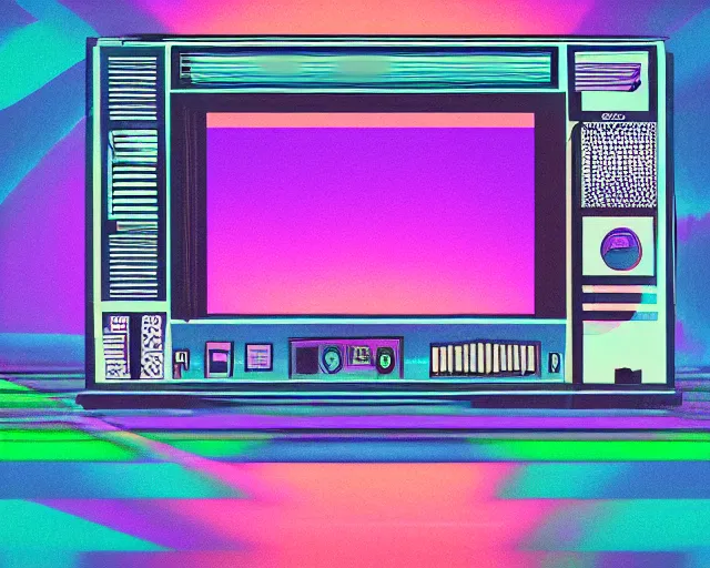 Image similar to VHS, vaporwave 1984, aesthetic, art, realism, video, ambient, abstract, photorealistic, 8K, HDR, high quality