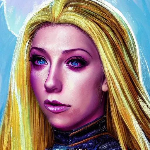 Image similar to alexa bliss as rapunzel, artstation hall of fame gallery, editors choice, #1 digital painting of all time, most beautiful image ever created, emotionally evocative, greatest art ever made, lifetime achievement magnum opus masterpiece, the most amazing breathtaking image with the deepest message ever painted, a thing of beauty beyond imagination or words