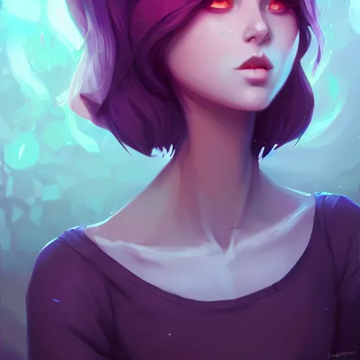 Image similar to a portrait of a beautiful nigtmare, art by lois van baarle and loish and ross tran and rossdraws and sam yang and samdoesarts and artgerm and saruei, digital art, highly detailed, intricate, sharp focus, Trending on Artstation HQ, deviantart, unreal engine 5, 4K UHD image