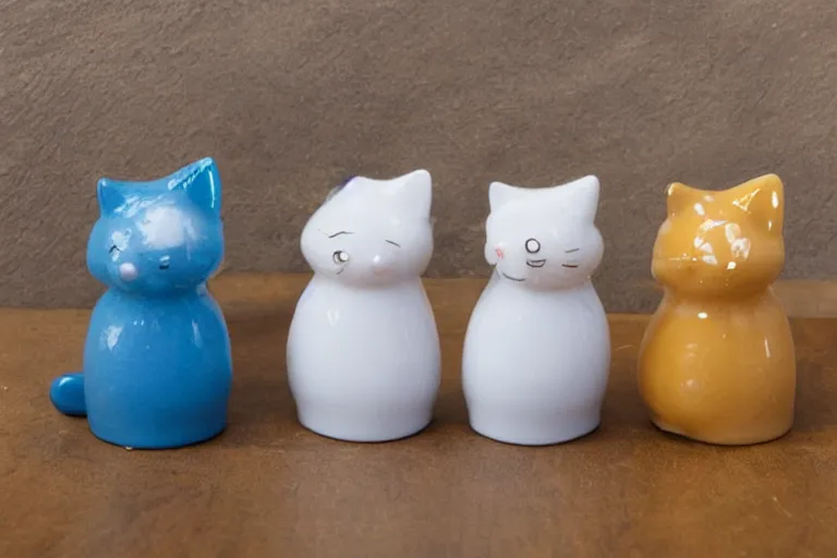 Image similar to kitten and kitten salt and pepper shakers